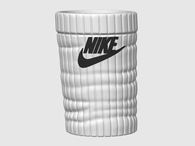 Nike socks - Pencil holder - flower pot