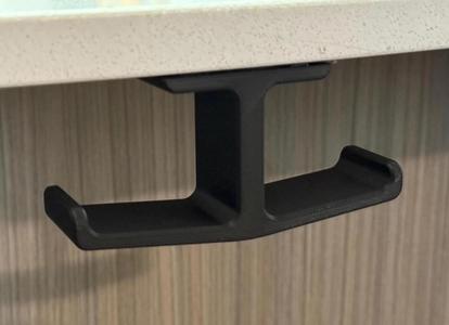 Double Headset Hanger for Desk, Anchor Shaped