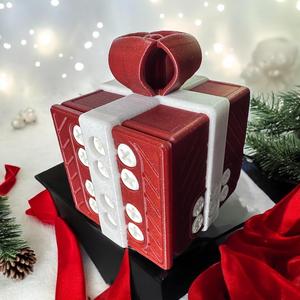 Christmas Annoying Cash Box, 46 Bolts of Fun, Frustration, functional, reusable