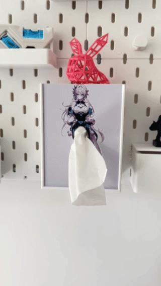Dress-changing tissue box - compatible with IKEA
