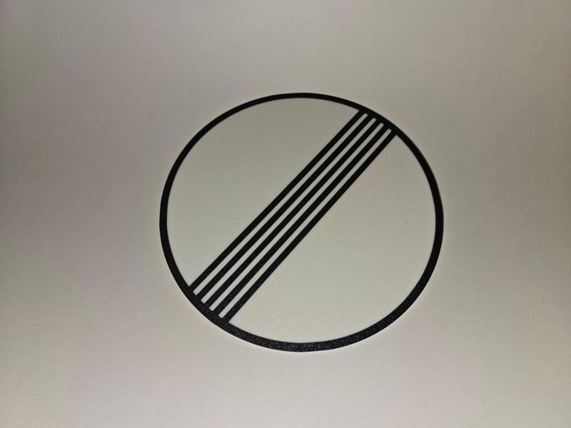 Autobahn Free speed Roadsign