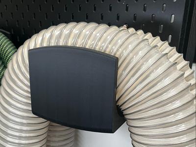 4 Inch Dust Collection Hose Skadis Hanger