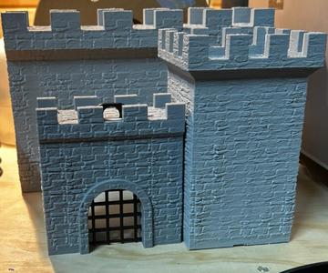 Modular Castle with Texture
