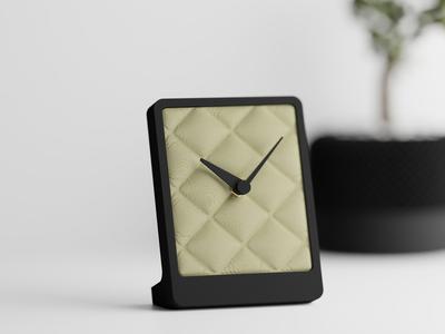 Cloth Pattern clock 