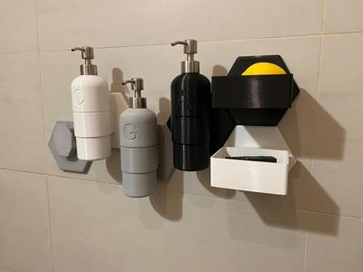 Wall-Mounted Modular Shower System – Full Set