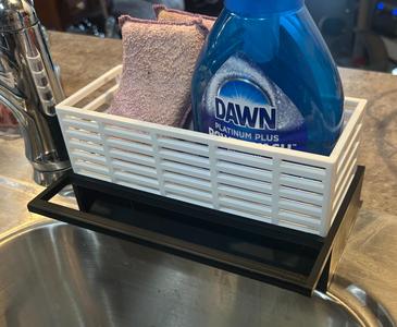 Kitchen Sink Organizer - Caddy- Rack and Basket