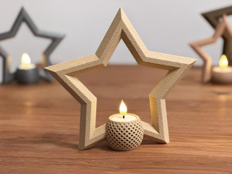 Designer Star Tea Light Holder