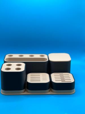 Customizable Desk Organizer with Modules
