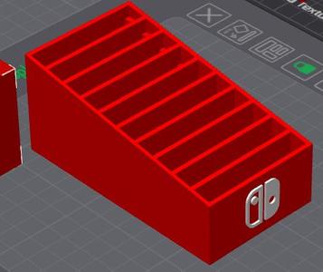 Nintendo Switch NES Cartridge Holder v3.5.stl