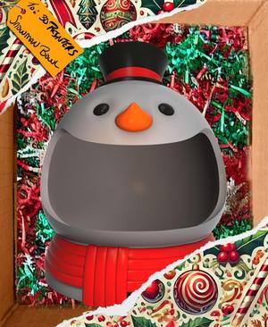 Christmas Snowman Candy Bowl 2024.3mf