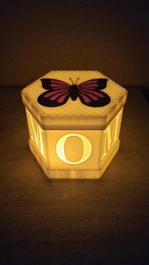 2in1. Gift box/lamp for Mom