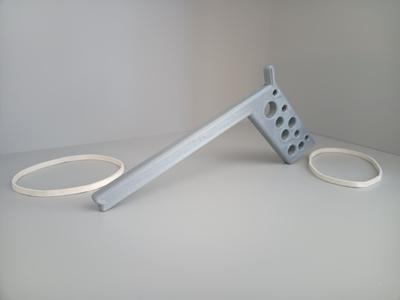 Oversimplified Rubber Band Gun