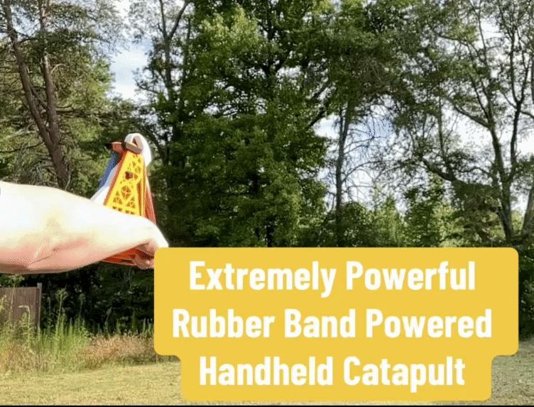 Tactical Rubber Band Assault Catapult: Powerful