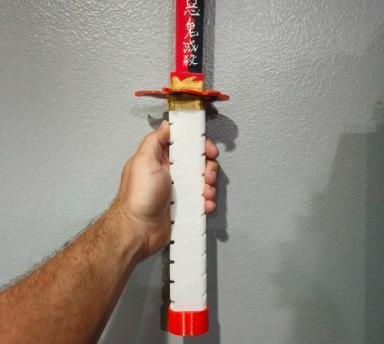 Hashira Rengoku Sword multi part