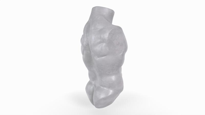 Male Torso Basemesh