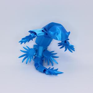 Blue Sea dragon articulated