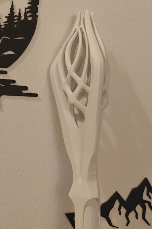 Gandalf the White's Staff - Interlocking