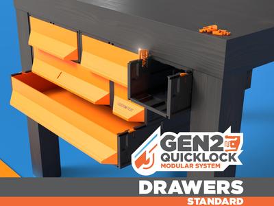 GEN2 Drawers - 185 (STANDARD)