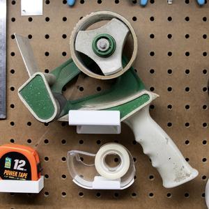 Packing Tape Dispenser Holder // Peg Anything
