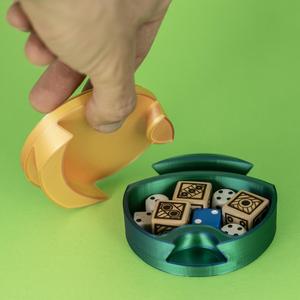 Dastardly Dovetail Box (Round)