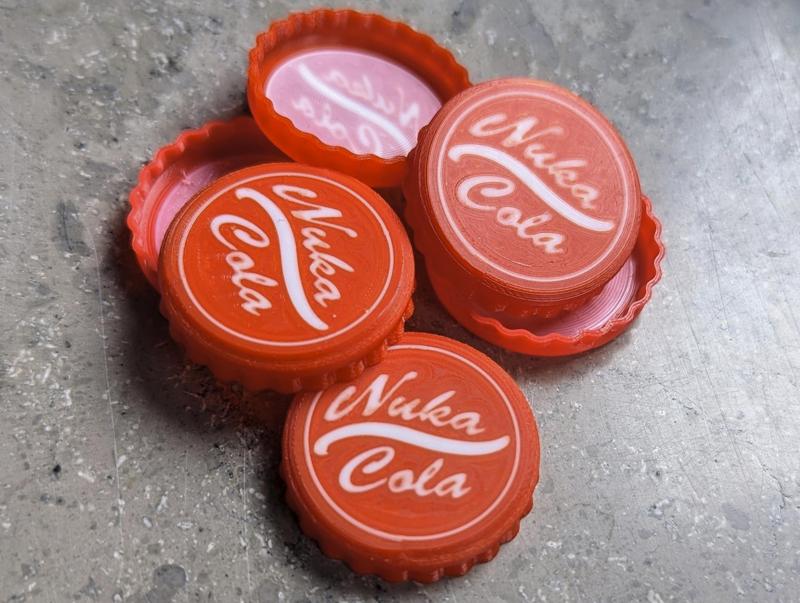 Nuka-Cola Bottle Cap (from Fallout) 