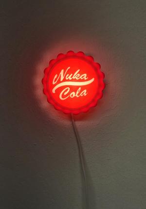 Fallout Nuka Cola Wall lamp for LED Lamp kit 001