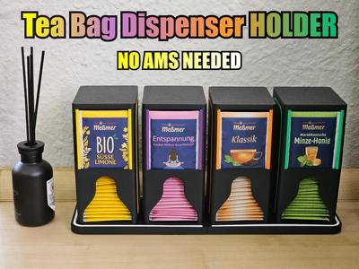 Holder 4x Tea Bag Dispenser