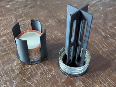 Small Mason Jar Lid Holder