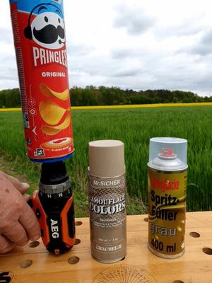 Pringles Spray Can-Shaker / Mixer