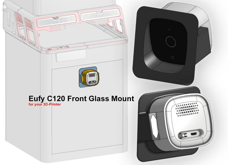 Eufy C120 Front Glass Mount