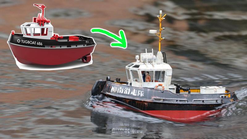Accessory for RC TUGBOAT 686