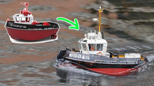 Accessory for RC TUGBOAT 686