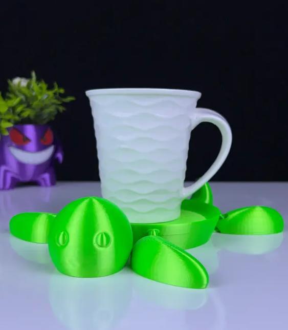 Articulated turtle coaster 