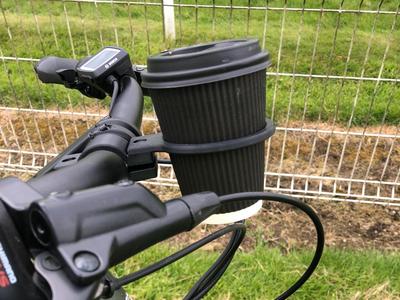 Bicycle Handlebar Coffee Cup Holder