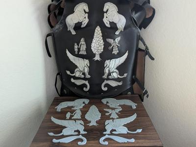 Gladiator Armor Decoration Designs