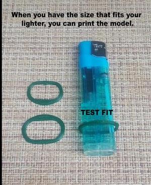 Monster 01 Lighter Case.stl