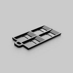 Minimalistic Card-sized Nintendo Game Card Holder