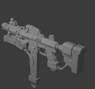 Deep Rock Galactic Lok-1 smart rifle