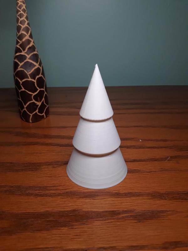 Twist open Christmas tree