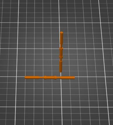 LEGO Final Fantasy Aerith Guard Stick