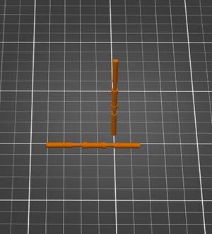LEGO Final Fantasy Aerith Guard Stick