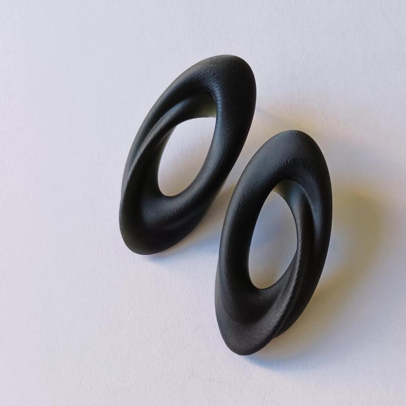 Silky ear studs