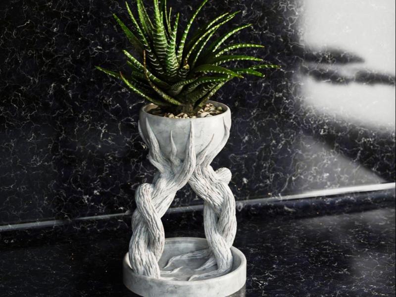 Tree Flower Pot