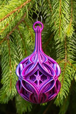 Christmas Ball - Alternating Diamonds