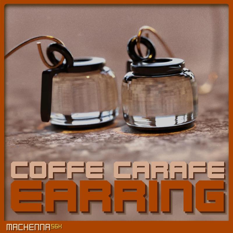 Coffee Carafe Earrings