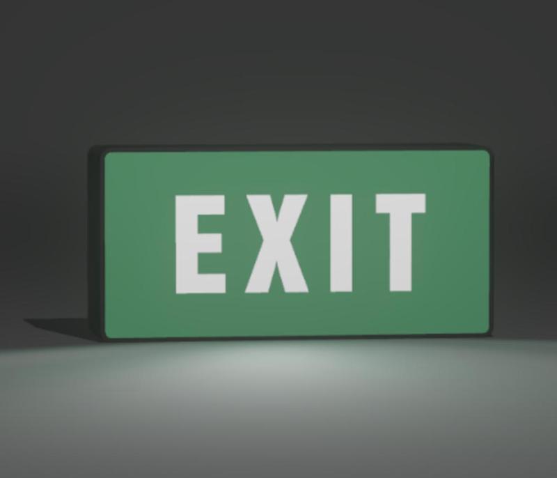 EXIT Lightbox 