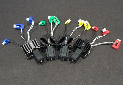 X1C Hotend Quick Swap Plug Grips