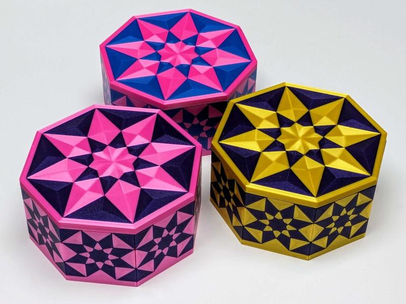 Spin Puzzle Box