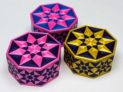 Spin Puzzle Box
