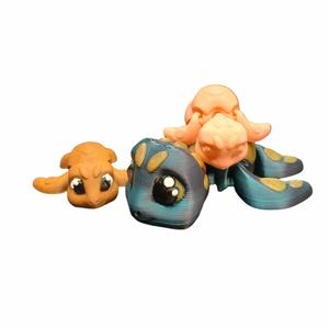 3D Tinys Sea Turtle